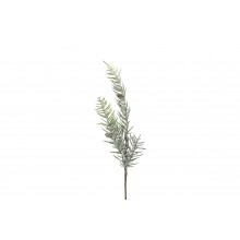 Изкуствена клонка Pinus зелена заснежена